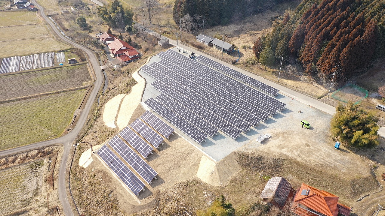 令和4年度：広島県安芸高田市400kW　設計・施工
